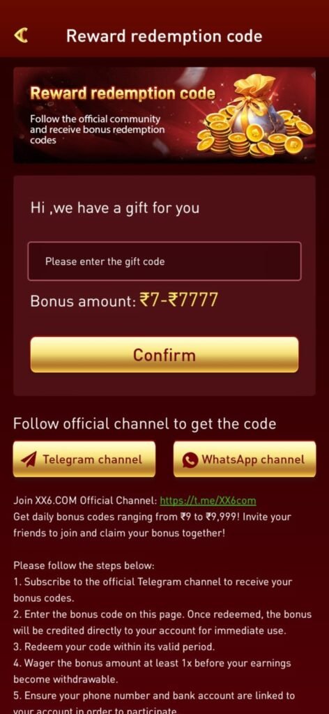 XX6 APK download file for Android mobile